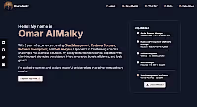 Portfolio Website Template