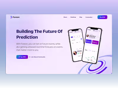 Foreon Network - Figma to Website Development