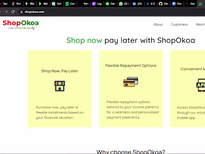 ShopOkoa Website