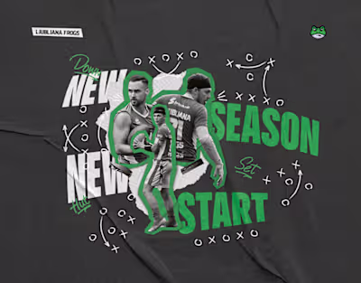 Ljubljana Frogs - 2021 Visual rework