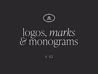 Typographic Logos: A Curated Collection from 2023-2024