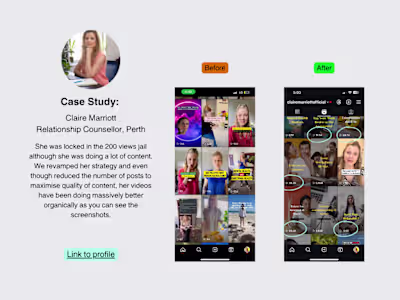 Instagram growth expert for relationship coach