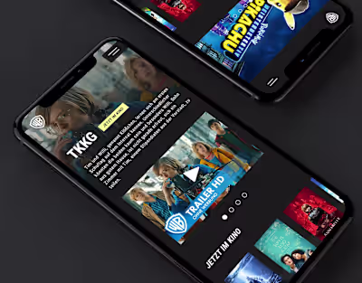 Warner Brothers Germany Website Facelift