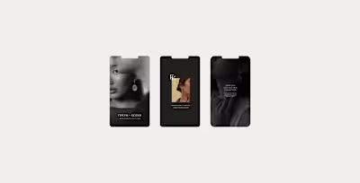 Instagram Templates for a hand-made jewellery brand