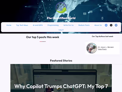 The Quantified World: Blog built using Wordpress