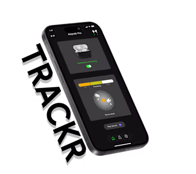 TRACKR: AN AIRPOD TRACKING APP