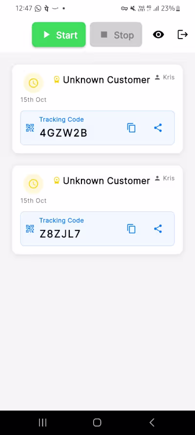 Odegu - Real-Time Delivery Tracking Platform