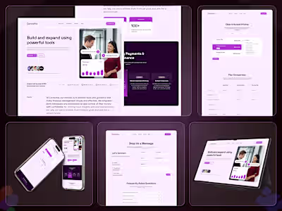 SaaS Consultancy Platform UI/UX Design & Development