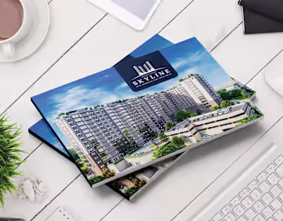 Brochure design | Apartment complex «Skyline»