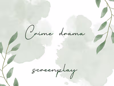 Crime drama-pilot 