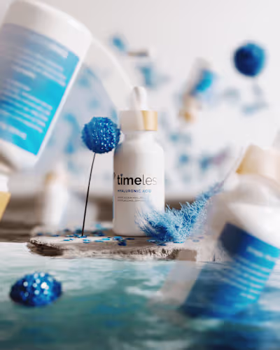 Timeless Skincare White | 3D Product Render