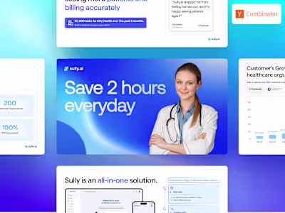 Sully.ai Pitch Deck Revamp — From Complex to Clear