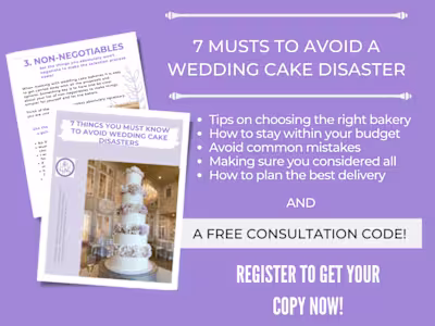  E-book & Ad Campaign | Wedding Cake Bakery