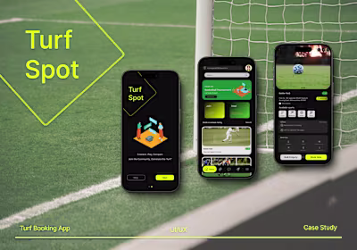 TurfSpot-Turf Booking App :: Behance