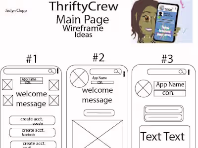 Wireframing UX Design