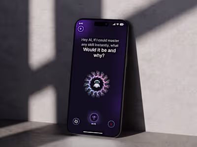 AI Skill Generator – Voice-Powered UX