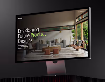 3D Studio website design