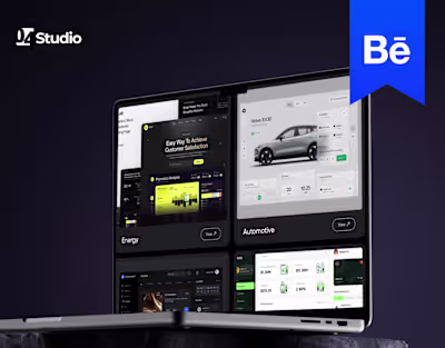 Branding Agency Website UI & UX Design