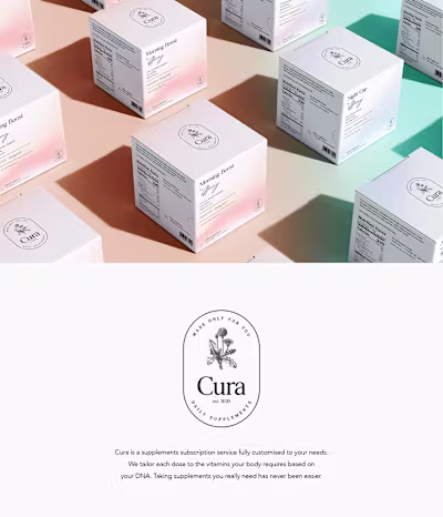 Cura - Your Daily Supplement Subscription