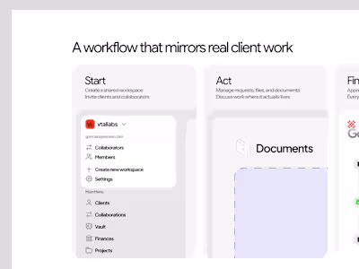 More snippets on the Framer template I'm designing It's goin...