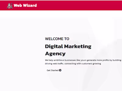 Digital Marketing Landing Page