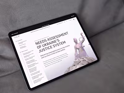 ULAG Report Website | Design and Development