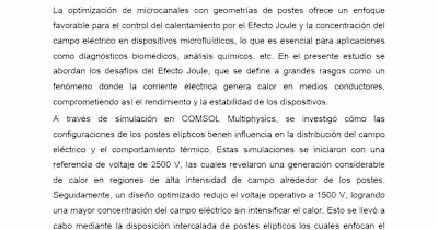 Optimization of Microchannels for Joule Heating Control