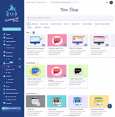 Sparky-AI Generated Website
