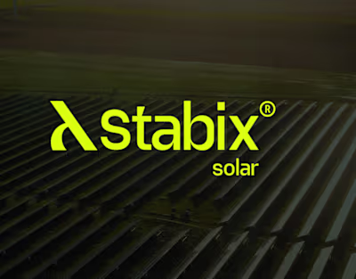 Stabix solar energy Logo design and brand identity