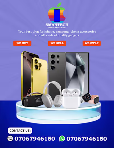 Smantech Social media flyer 