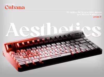 TheCubana Aesthetic Keyboard : Behance