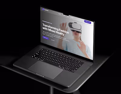 Fabristyle MR Website | Landing Page