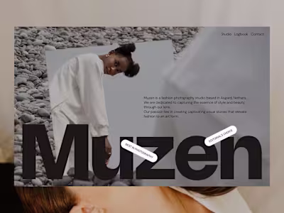 Muzen Website Design