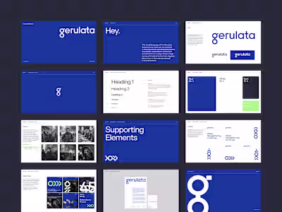 Brand Identity and Visual System for Gerulata Technologies
