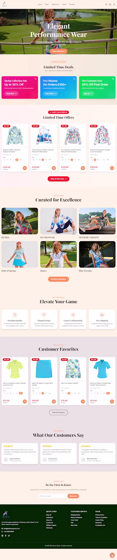 Ecommerce website with Next.js