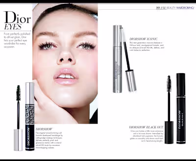 DIOR Advertorial for ELLE MAGAZINE.