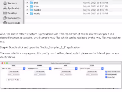Audio File Processing Automation Tool