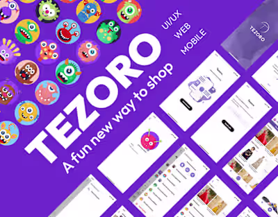 Tezoro - UX/UI Design
