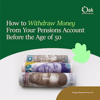 How to Withdraw Money From Your Pension Account Before 50