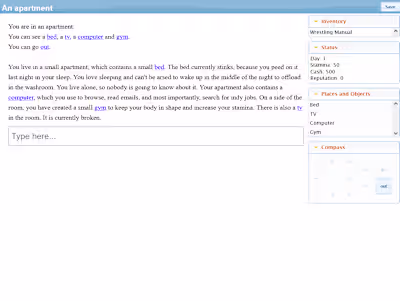 You've just graduated from Ka-Pow Wrestling Academy, and you...