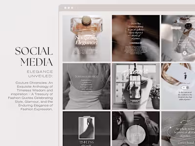 E-Commerce Graphics for Fashion Retailer