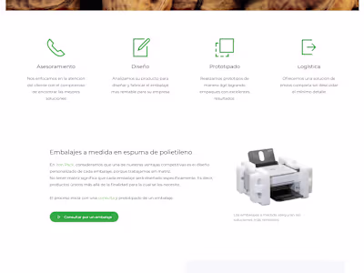 
Website design - IronPack