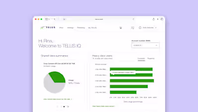 TELUS IQ Platform Redesign