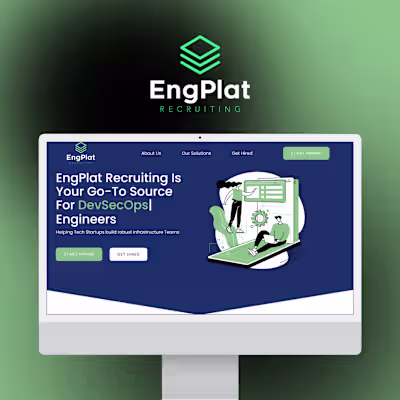 Webflow Website Development - EngPlat.io