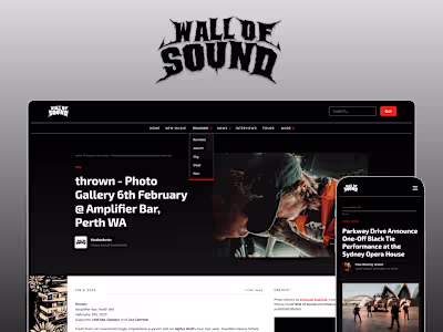 Wall of Sound – Alt/Heavy Music Site
