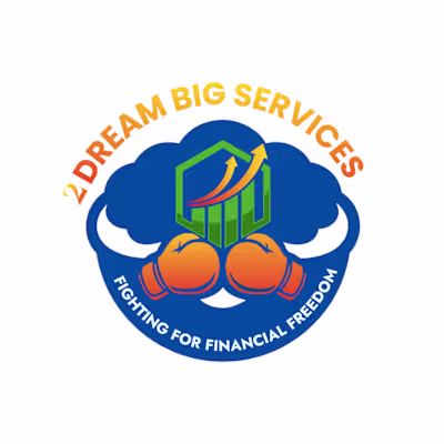 2 DREAM BIG SERVICE || LOGO DESIGN