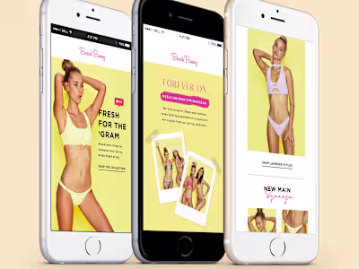 Social Media Marketing Campaign for Beach Bunny Swimwear