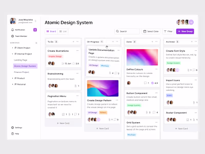 Task Project Management Kanban