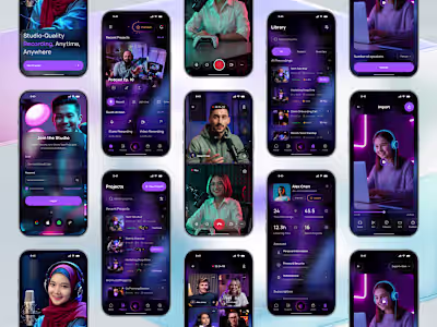 AI Podcast Creator App –