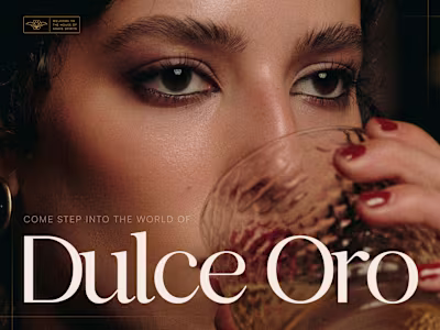 Branding+Website Project for Dulce Oro